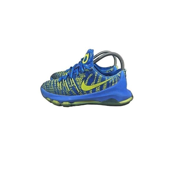 Nike KD 8 GS "Hyper Cobalt" Athletic Sneakers Kids Size 5Y - Picture 1 of 8